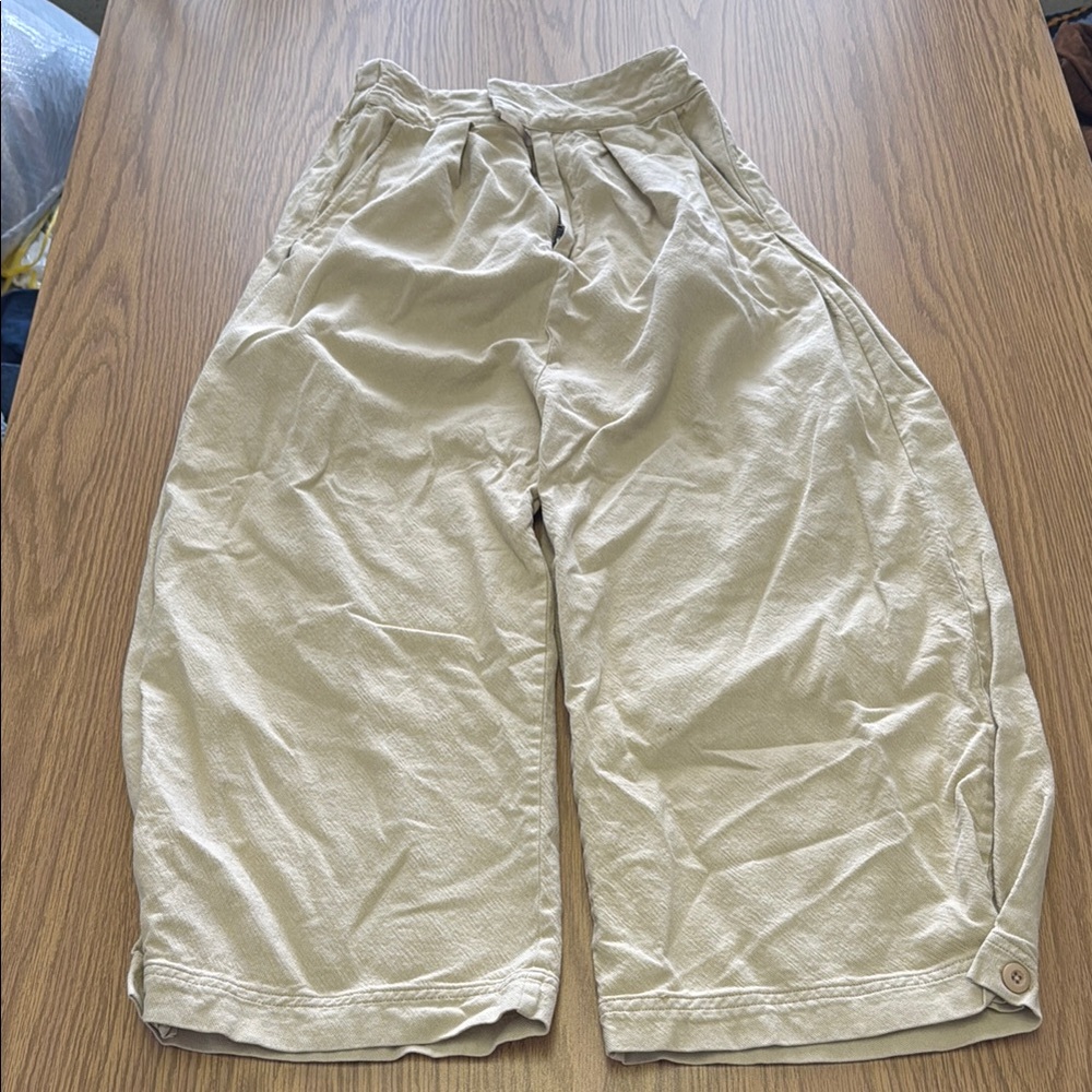 Free People Cool Harbor wide leg pants. Size XS but fit like a S. Never worn.